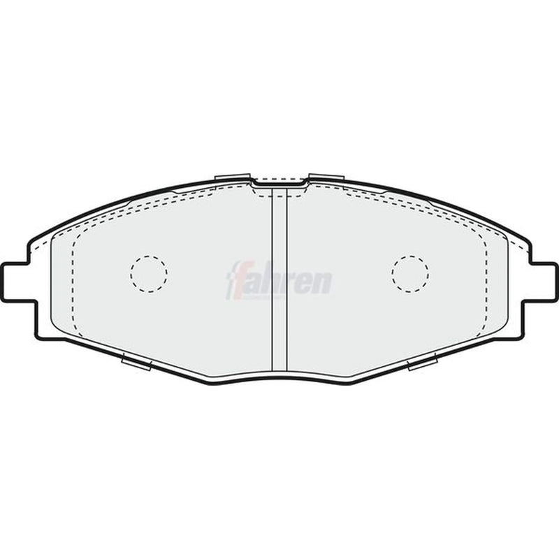 Fahren Front Brake Pad Set FBP3319