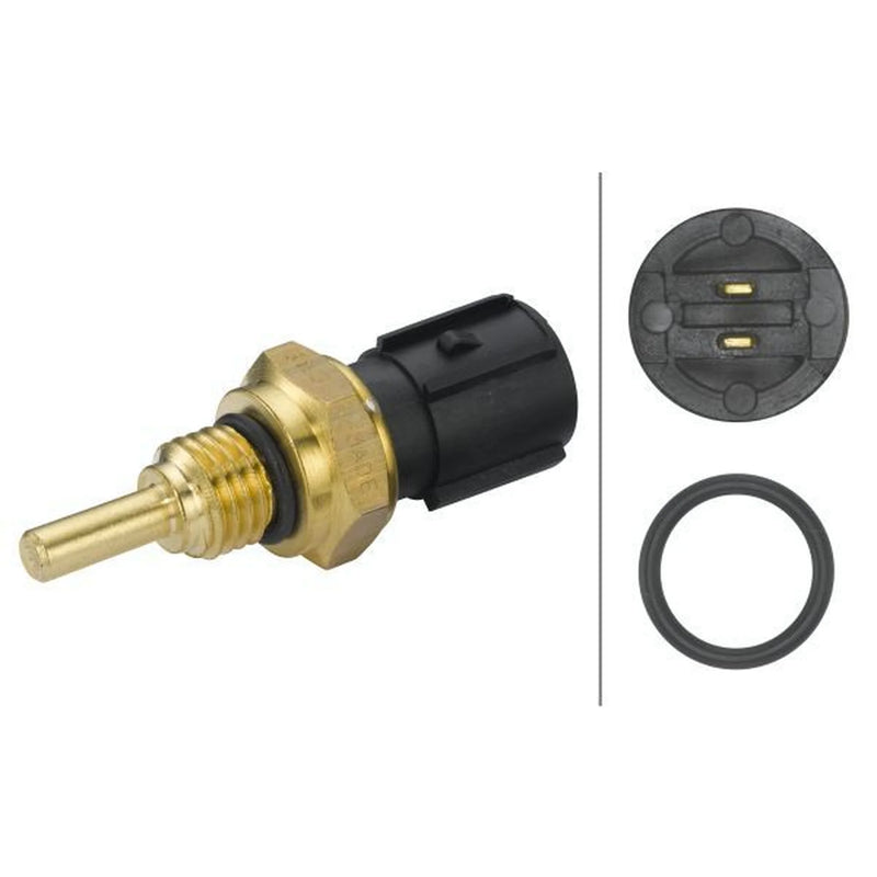 Hella Coolant Temperature Sensor Lower fits Acura Integra 1985-1990 1.6