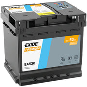 Exide Battery 12V 53Ah 540A EA530