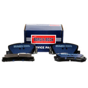 Borg & Beck Front & Rear Brake Discs & Pads fits Toyota Carina E VI 1992-1994