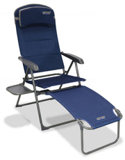 Quest Ragley Pro Recline Camping Caravan Chair with Side Table Quest - Dynamic Drive