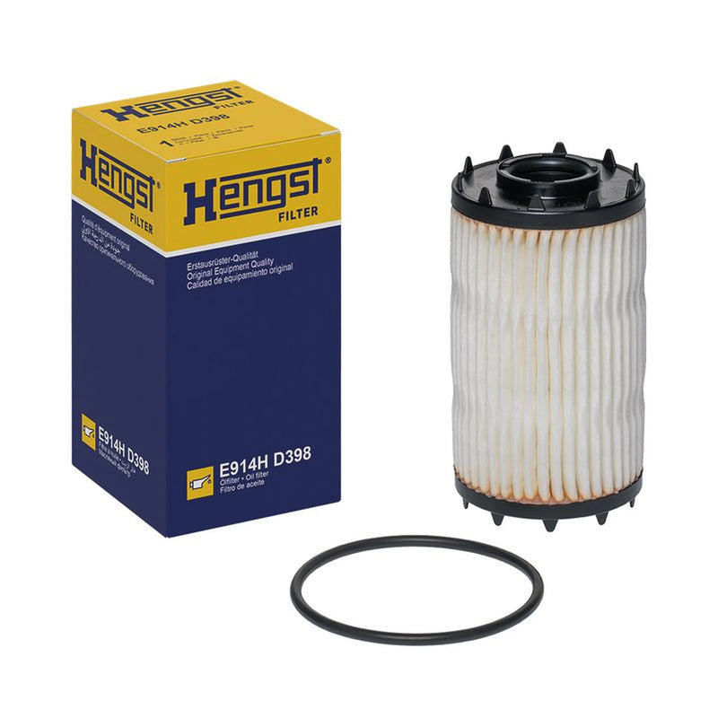 Hengst Engine Oil Filter fits Audi A4 B9 2016-2017