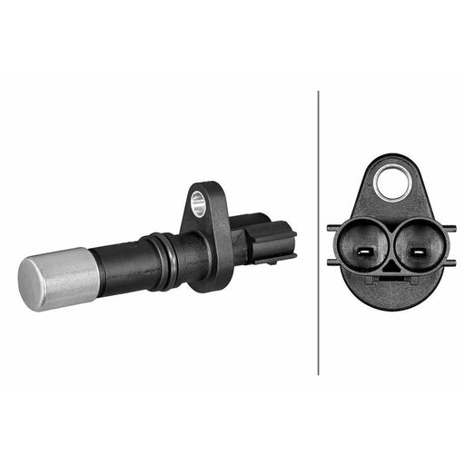 Hella Crankshaft Position Sensor Lower 6PU 358 380-491