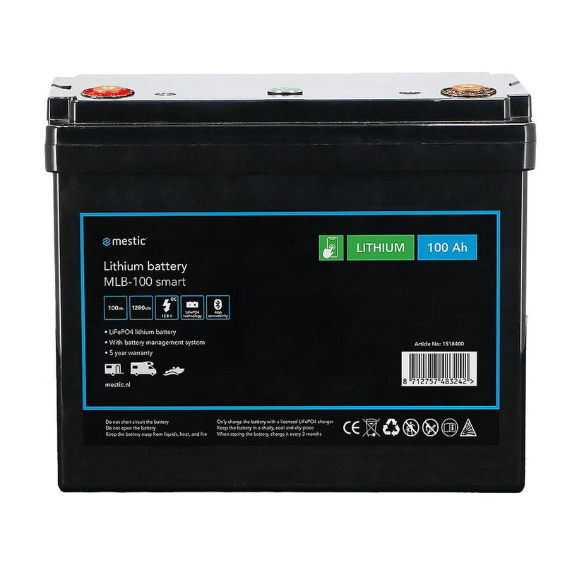 Mestic Lithium Battery Mlb-100 Smart Mestic - UK Camping And Leisure