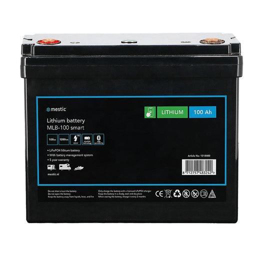 Mestic Lithium Battery Mlb-100 Smart Mestic - UK Camping And Leisure