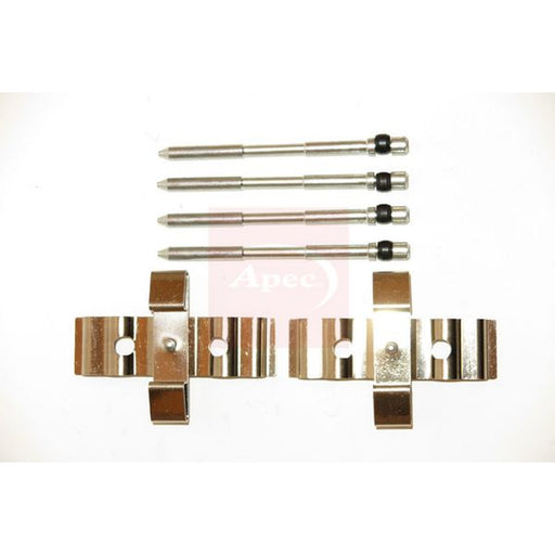 Apec Brake Pad Accessory Fitting Kit Front fits Abarth 500 2008 on 1.4