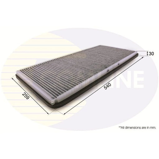 Comline Cabin Air Filter (Pollen Filter) fits BMW X5 2000-2006 3.0 4.4 4.6 4.8