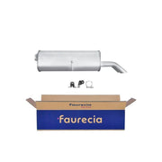 Hella End Silencer Rear fits Citroën C4 2004-2011 2.0