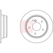 Apec 2 x Solid Brake Discs fits Mercedes-Benz Gle 2018-2023 167.121 167.123