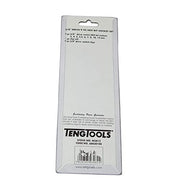 Teng Tools 3/8" Hex Bit Socket Clip Rail Set 9 Pieces Teng Tools - Dynamic Drive