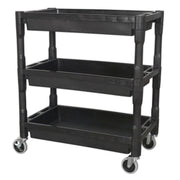 Sealey Trolley 3-Level Composite Heavy-Duty CX205 Sealey - Dynamic Drive