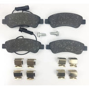 Juratek Rear Brake Pad Set fits Citroën Relay III 2006-2023 2.0 2.2 3.0