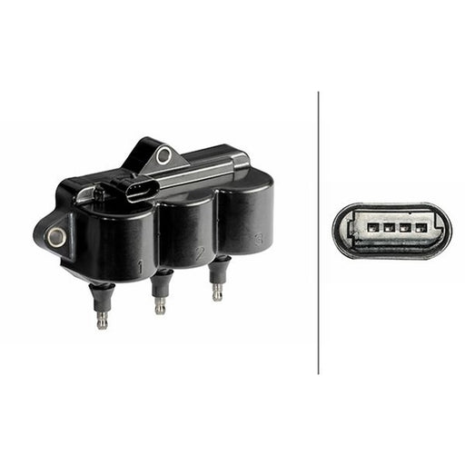 Hella Ignition Coil Pack fits Chevrolet Matiz 2005-2013 0.8