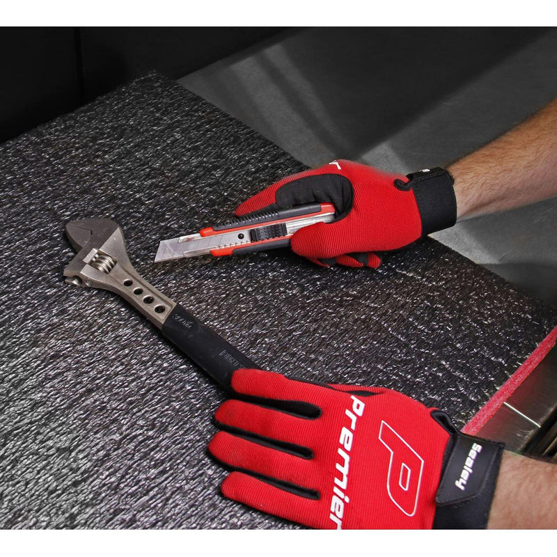 Sealey Easy Peel Shadow Foam Red/Black 1200 x 550 x 30mm SF30R Sealey - Dynamic Drive