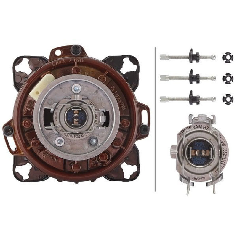 Hella Headlamp De-Es A MG24 Right fits Mercedes-Benz Conecto 2001 on