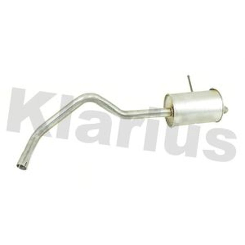 Klarius Box With Tail Pipe Rear fits Mercedes-Benz Citan Dualiner 2012-2021