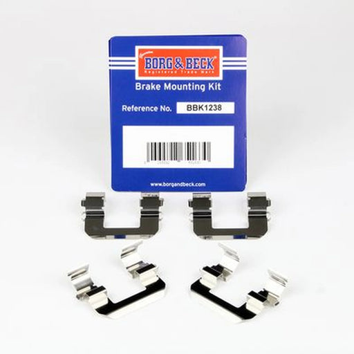 Borg & Beck Brake Pad Accessory Fitting Kit Front BBK1238