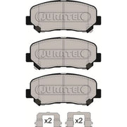Juratek Front Brake Vented Discs & Pads fits Mazda CX-5 2011-2024 2.0 2.2 2.5