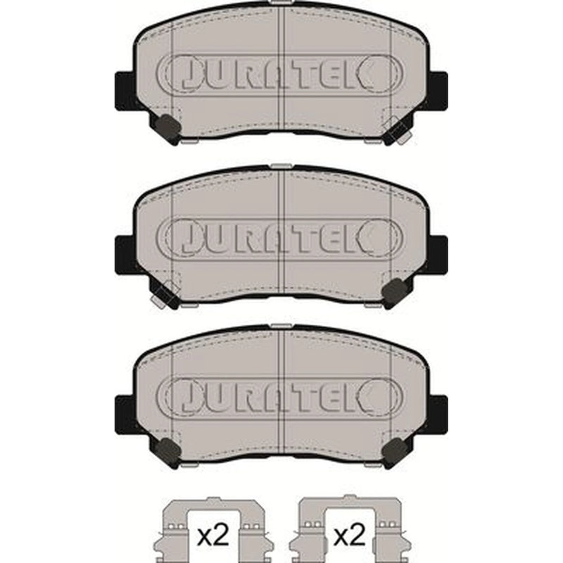 Juratek Front Brake Pad Set fits Mazda CX-5 2011-2024 2.0 2.2 2.5