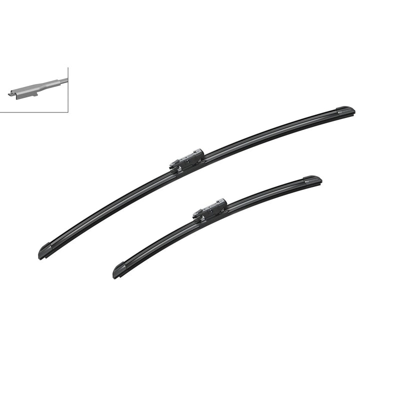 Bosch Aerotwin Wiper Blade Set 600mm + 400mm — A992S fits Hyundai Bayon 2021 on