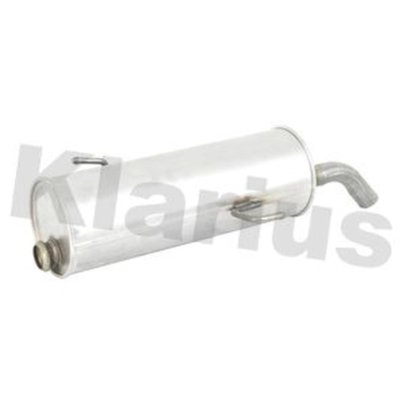 Klarius Box With Tail Pipe Rear fits Opel Corsa B 1993-2002 1.2 1.4 1.5 1.7