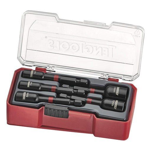 Teng Tools Impact Nut Setter Set With Belt Clip 5 Pieces Teng Tools - Dynamic Drive