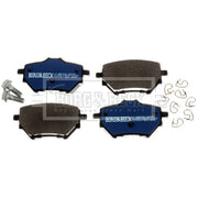 Borg & Beck Front & Rear Brake Discs & Pads fits Peugeot 2008 II 2023 on