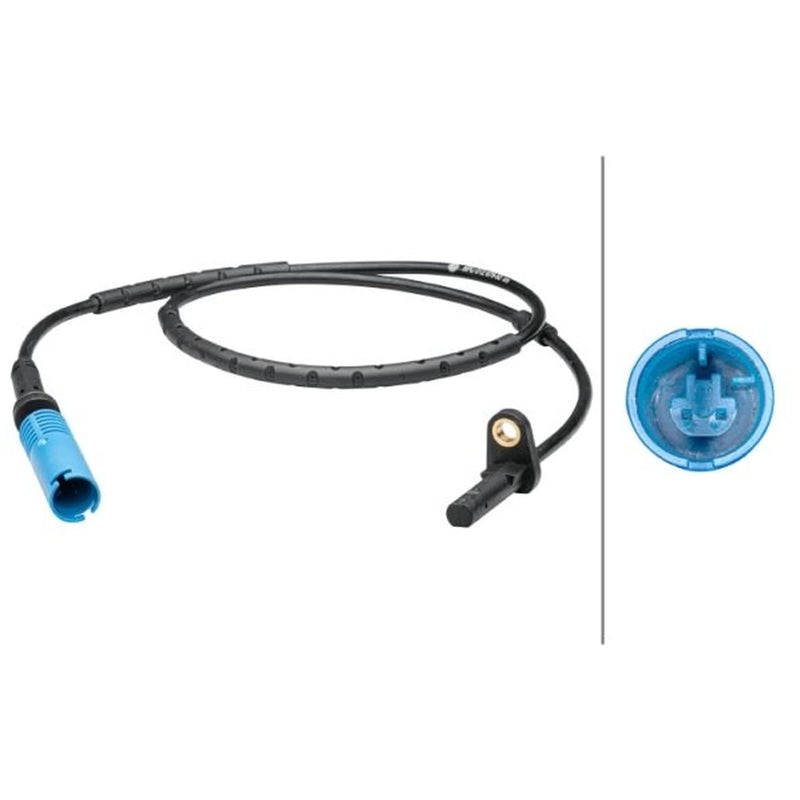 Hella ABS Wheel Speed Sensor Rear fits BMW X1 2009-2015