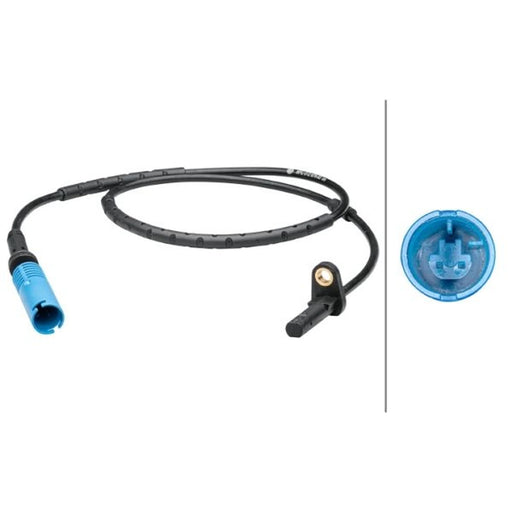 Hella ABS Wheel Speed Sensor Rear fits BMW X1 2009-2015