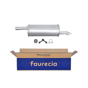Hella End Silencer Rear fits VW Passat B5 1996-2000 1.8