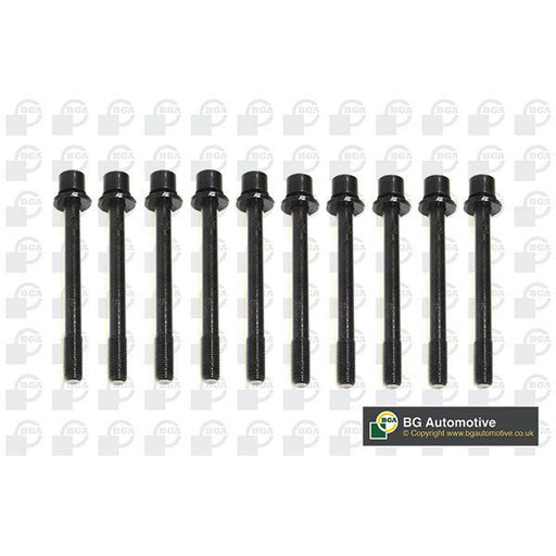 BGA Cylinder Head Bolt Set with Cylinder Head Gasket Kit fits Hyundai Amica