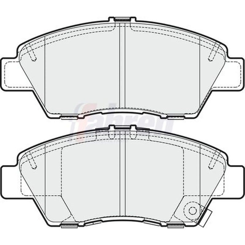 Fahren Front Brake Pad Set FBP3252