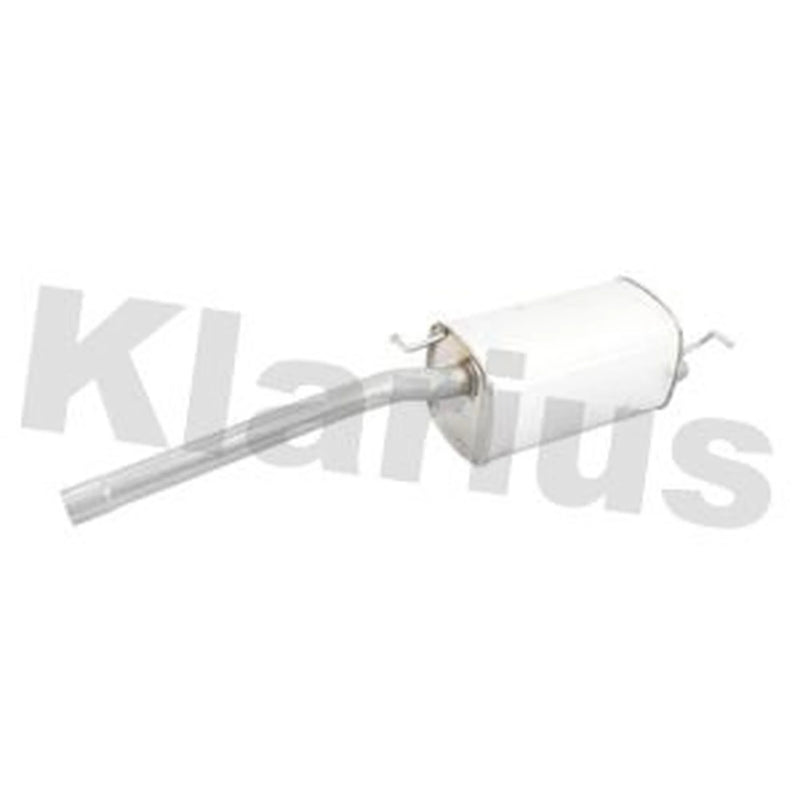 Klarius Box With Tail Pipe Rear fits VW Caddy Alltrack IV 2015-2020 2.0