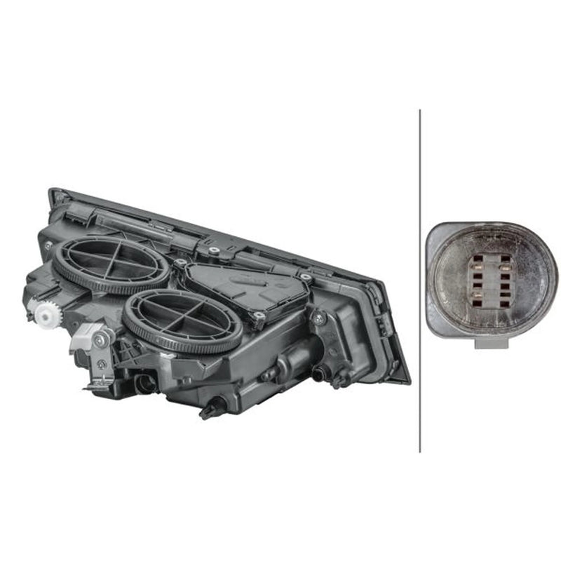 Hella Front Left Fog Light H3 fits Volvo Fh 2005 on