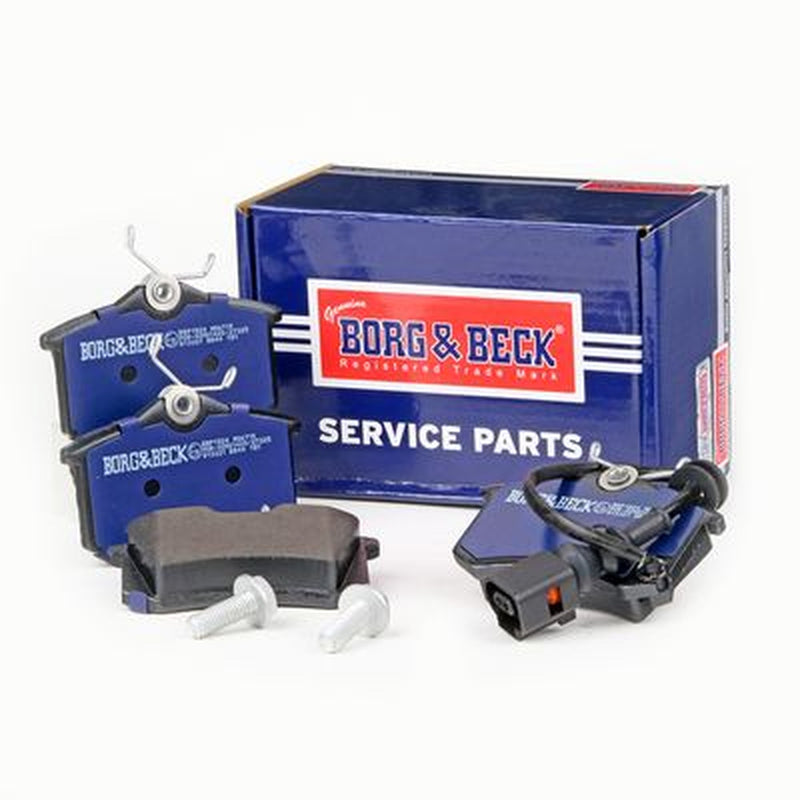 Borg & Beck Front & Rear Brake Discs & Pads fits Seat Altea Xl 2009-2010 1.9