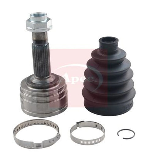 Apec CV Axle Shaft Assembly Wheel Side ACV1331