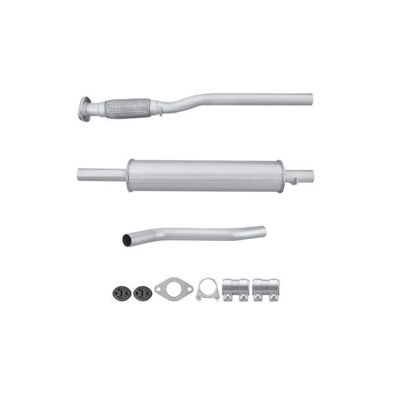 Hella Middle Silencer fits Fiat Punto 1999-2006 1.2 188.233