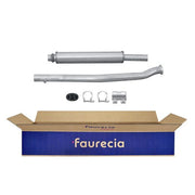 Hella Middle Silencer fits Peugeot 206 1998-2003 1.6
