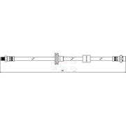 Apec Brake Hydraulic Hose Line Front fits BMW X3 2006-2011 3.0