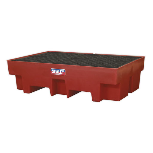 Sealey Barrel Bund Polyethylene 1220 x 820 x 330mm DRP12 Sealey - Dynamic Drive