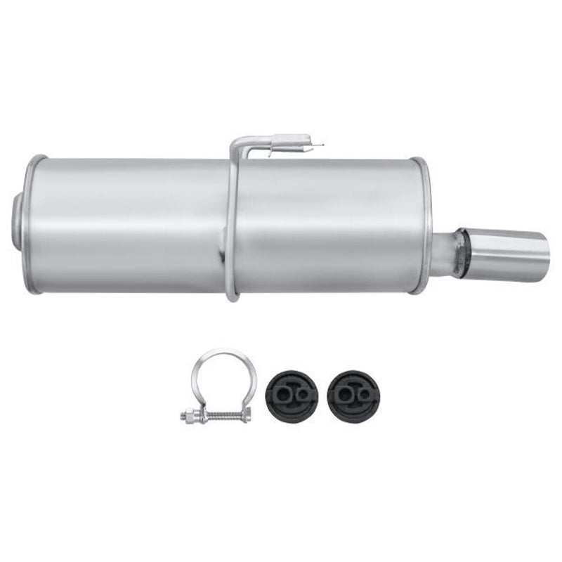 Hella End Silencer Rear fits Peugeot 406 1997-2004 2.0