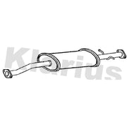 Klarius Box With Centre Pipe Centre fits Subaru Forester 2005-2008 2.0