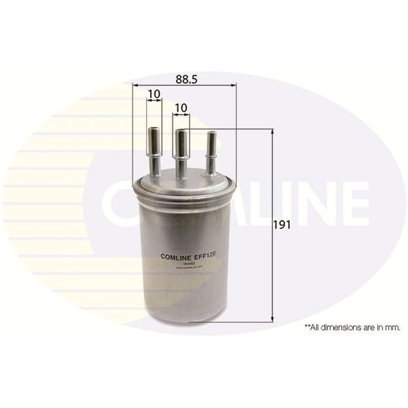 Comline Fuel Filter Element fits Ford Focus I 2001-2004 1.8