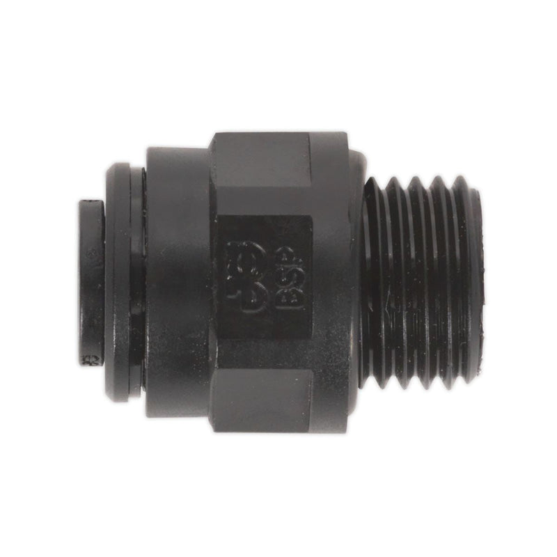 Sealey Straight Adaptor 10mm x 1/4"BSP Pack of 5 (John Guest Speedfitï PM011012E Sealey - Dynamic Drive