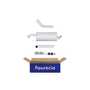 Hella End Silencer Rear fits Alfa Romeo 33 1990-1994 1.5 1.7
