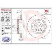 Brembo Front Aluminium Brake Disc Hub & Rear Aluminium Brake Disc Hub fits BMW 5