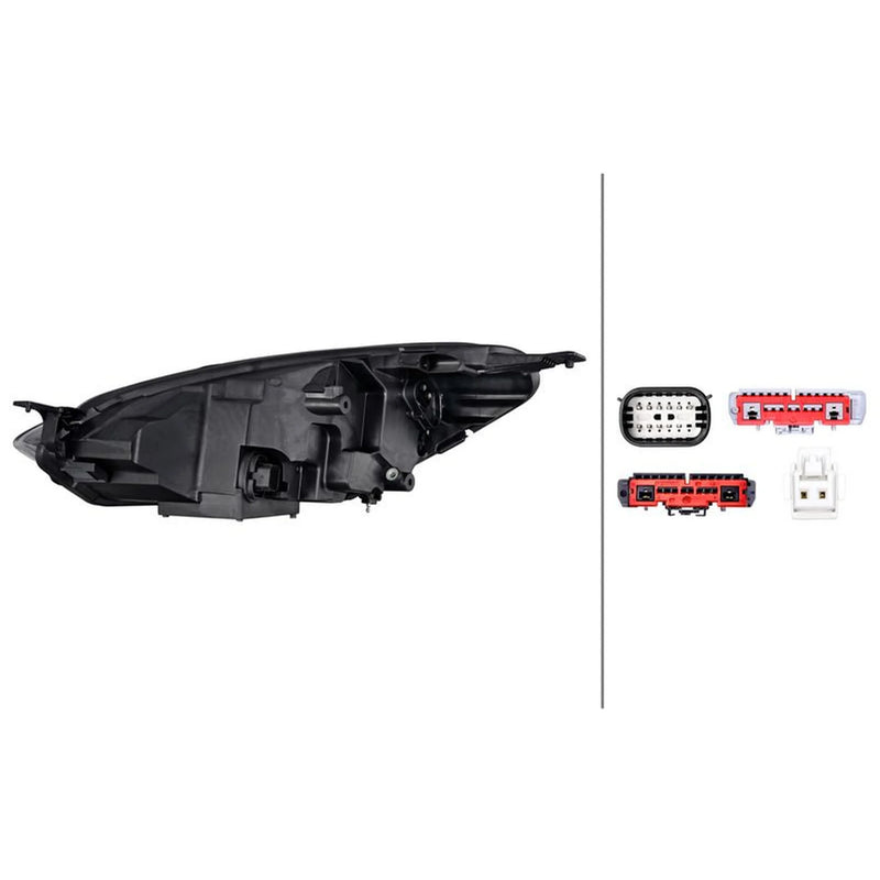 Hella Headlight Headlamp LED Right 1LX 354 857-201