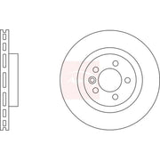 Apec 2 x Vented Front Brake Discs DSK2254-x2