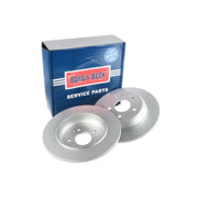 Borg & Beck Front & Rear Brake Discs & Pads fits Mercedes-Benz Eqv 2020 on