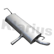 Klarius Box With Tail Pipe Rear fits Nissan Qashqai I 2006-2013 1.5 1.6